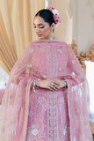 Silsila by Saad Shaikh Embroidered Organza Unstitched 3Pc Suit D-03 Leya