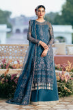 Silsila by Saad Shaikh Embroidered Organza Unstitched 3Pc Suit D-06 Evara