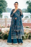 Silsila by Saad Shaikh Embroidered Organza Unstitched 3Pc Suit D-06 Evara