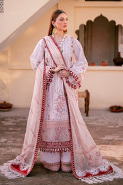 Zarposh Sangat Embroidered Lawn Unstitched 3Pc Suit - Zeenat