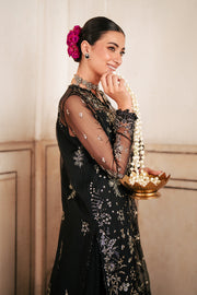 Silsila by Saad Shaikh Embroidered Organza Unstitched 3Pc Suit D-04 Amaya