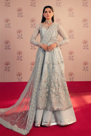 Zarposh Maharani Embroidered Net Unstitched 3Pc Suit - Savera