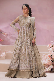 Zarposh Jahanara Festive Embroidered Net Unstitched 3Pc Suit - Zaib
