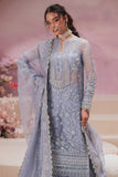 Zarposh Jahanara Festive Embroidered Organza Unstitched 3Pc Suit - Zemal