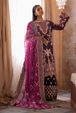 Emaan Adeel Saanjh Embroidered Velvet Unstitched 3Pc Suit - Anika