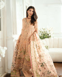 Mushq Sham Shandaar Embroidered Chiffon Unstitched 3Pc Suit - Tarannum