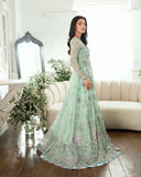 Mushq Sham Shandaar Embroidered Chiffon Unstitched 3Pc Suit - Sitaara