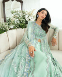 Mushq Sham Shandaar Embroidered Chiffon Unstitched 3Pc Suit - Sitaara