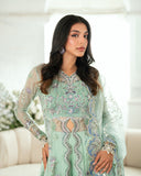 Mushq Sham Shandaar Embroidered Chiffon Unstitched 3Pc Suit - Sitaara