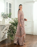 Mushq Sham Shandaar Embroidered Chiffon Unstitched 3Pc Suit - Roop Rangoli