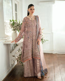 Mushq Sham Shandaar Embroidered Chiffon Unstitched 3Pc Suit - Roop Rangoli
