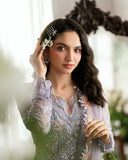 Mushq Sham Shandaar Embroidered Chiffon Unstitched 3Pc Suit - Rangeela Raag