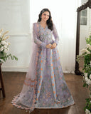 Mushq Sham Shandaar Embroidered Chiffon Unstitched 3Pc Suit - Rangeela Raag