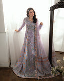 Mushq Sham Shandaar Embroidered Chiffon Unstitched 3Pc Suit - Rangeela Raag