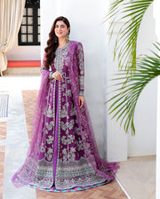 Mushq Bachelorette Chronicles Chiffon Unstitched 3Pc Suit - Dream Girl