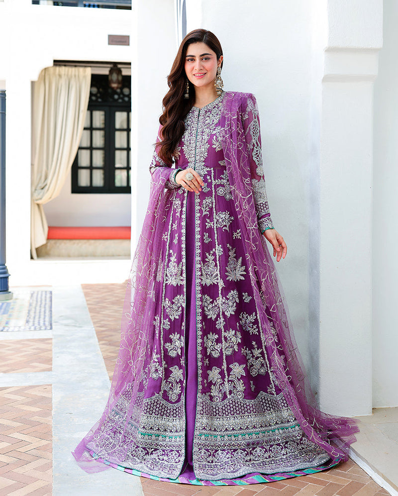 Mushq Bachelorette Chronicles Chiffon Unstitched 3Pc Suit - Dream Girl