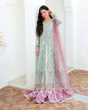 Mushq Bachelorette Chronicles Chiffon Unstitched 3Pc Suit - Flirty Muse