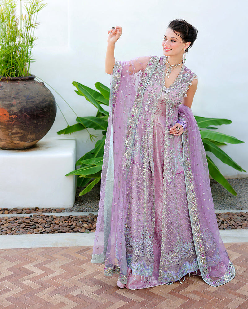 Mushq Bachelorette Chronicles Chiffon Unstitched 3Pc Suit - Miss Mischief