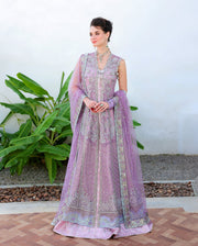 Mushq Bachelorette Chronicles Chiffon Unstitched 3Pc Suit - Miss Mischief