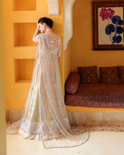 Mushq Bachelorette Chronicles Chiffon Unstitched 3Pc Suit - Blush Hour
