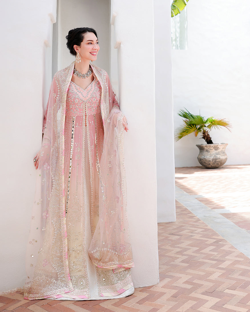 Mushq Bachelorette Chronicles Chiffon Unstitched 3Pc Suit - Last Fling