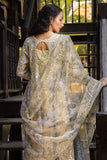 Roohi by Mushq Embroidered Khadi Net Unstitched 3Pc Suit MLF-08 Riya