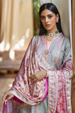 Mushq Nirvana Embroidered Raw Silk Unstitched 3Pc Suit MPS-02 Taffy