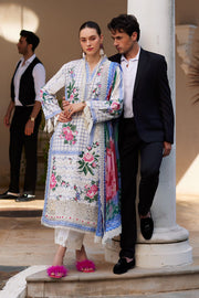 Mushq Te Amo Embroidered Lawn Unstitched 3Pc Suit MSL-2407 Bella Belleza