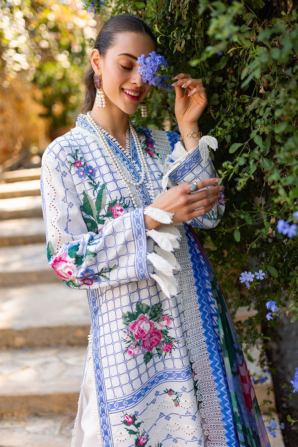 Mushq Te Amo Embroidered Lawn Unstitched 3Pc Suit MSL-2407 Bella Belleza