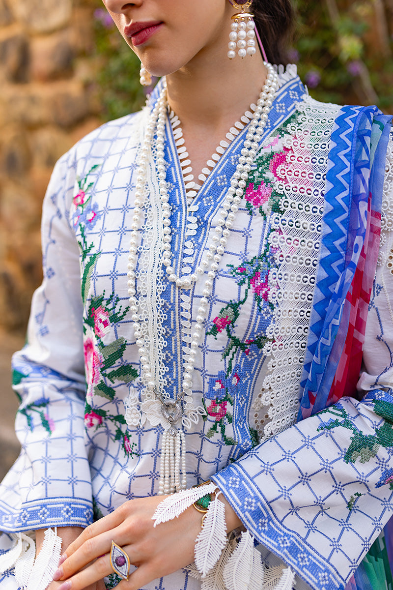 Mushq Te Amo Embroidered Lawn Unstitched 3Pc Suit MSL-2407 Bella Belleza