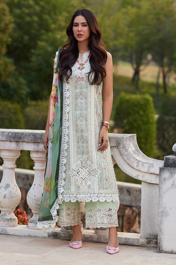 Mushq Te Amo Embroidered Lawn Unstitched 3Pc Suit MSL-2412 Ravenna Romance