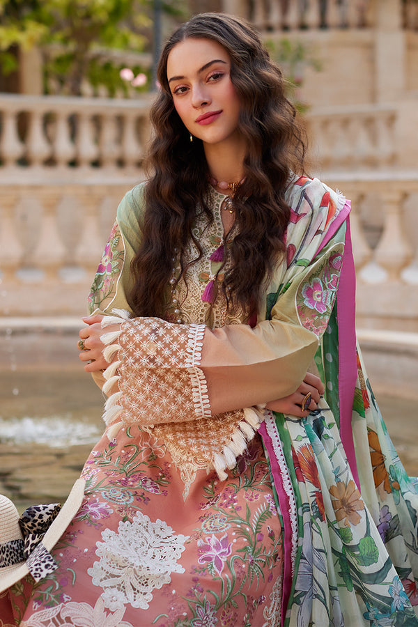 Mushq Te Amo Embroidered Lawn Unstitched 3Pc Suit MSL-2413 Venice Verve