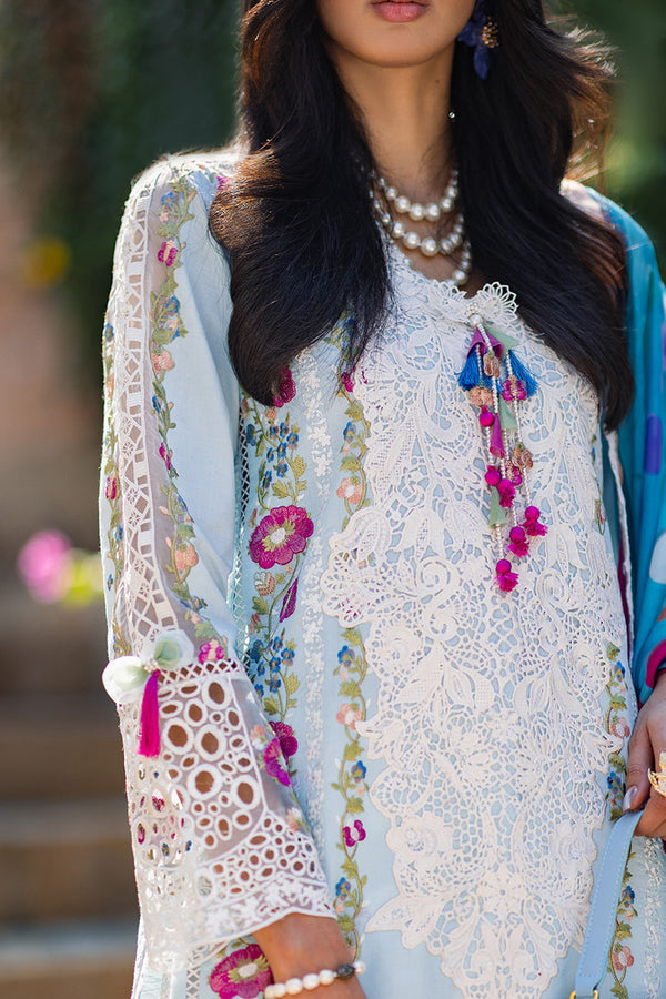 Mushq Te Amo Embroidered Lawn Unstitched 3Pc Suit MSL-2414 Lucca Lure