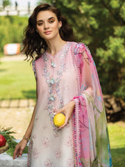 Mushq Solace Embroidered Chikankari Lawn Unstitched 3Pc Suit MSL-2502 Sorriso