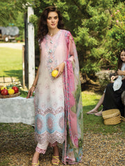 Mushq Solace Embroidered Chikankari Lawn Unstitched 3Pc Suit MSL-2502 Sorriso