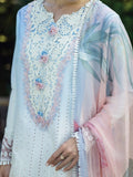 Mushq Solace Embroidered Chikankari Lawn Unstitched 3Pc Suit MSL-2508 Purezza