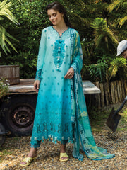 Mushq Solace Embroidered Chikankari Lawn Unstitched 3Pc Suit MSL-2509 Amore
