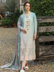 Mushq Solace Embroidered Chikankari Lawn Unstitched 3Pc Suit MSL-2510 Casa