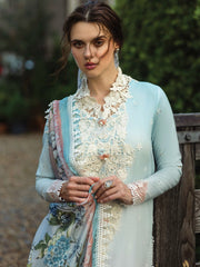 Mushq Solace Embroidered Chikankari Lawn Unstitched 3Pc Suit MSL-2510 Casa