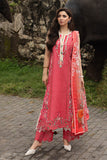 Mushq Manaram Embroidered Lawn Unstitched 3Pc Suit - Eternal Radiance