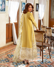 Mushq Astoria Festive Lawn Unstitched Embroidered 3Pc Suit - Evadne