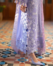 Mushq Astoria Festive Lawn Unstitched Embroidered 3Pc Suit - Noctelle