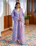 Mushq Astoria Festive Lawn Unstitched Embroidered 3Pc Suit - Noctelle