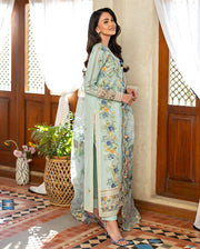 Mushq Astoria Festive Lawn Unstitched Embroidered 3Pc Suit - Elif