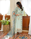 Mushq Astoria Festive Lawn Unstitched Embroidered 3Pc Suit - Elif