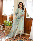 Mushq Astoria Festive Lawn Unstitched Embroidered 3Pc Suit - Elif