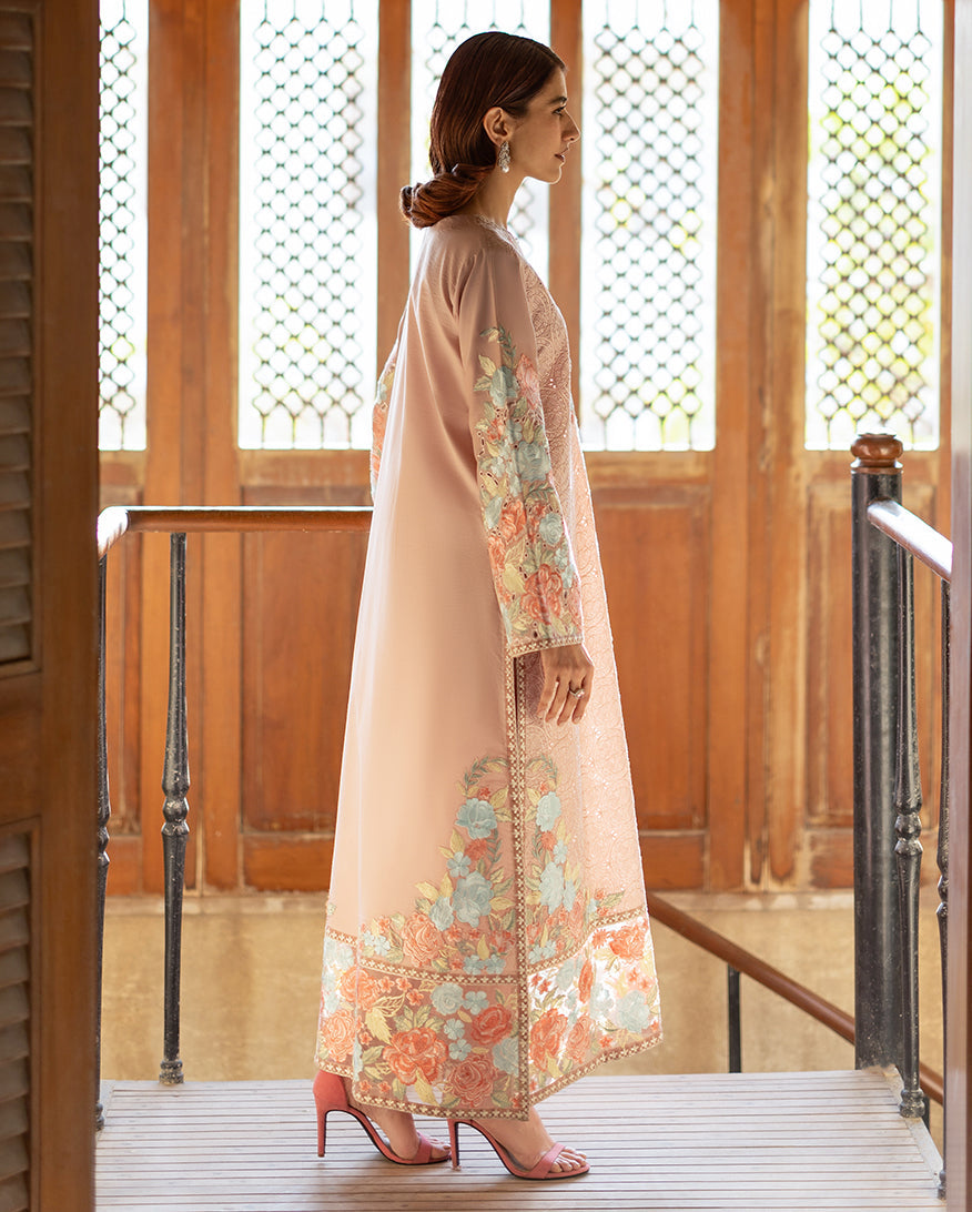 Mushq Astoria Festive Lawn Unstitched Embroidered 3Pc Suit - Norah