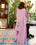 Mushq Astoria Festive Lawn Unstitched Embroidered 3Pc Suit - Arabil