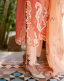 Mushq Astoria Festive Lawn Unstitched Embroidered 3Pc Suit - Avienne