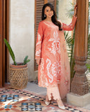 Mushq Astoria Festive Lawn Unstitched Embroidered 3Pc Suit - Avienne